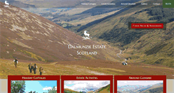 Desktop Screenshot of dalmunzieestate.com
